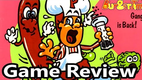 Diner Intellivision Review  (Sequel to Burgertime) The No Swear Gamer Ep 658