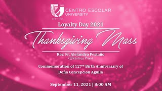 CEU Loyalty Day Thanksgiving Mass