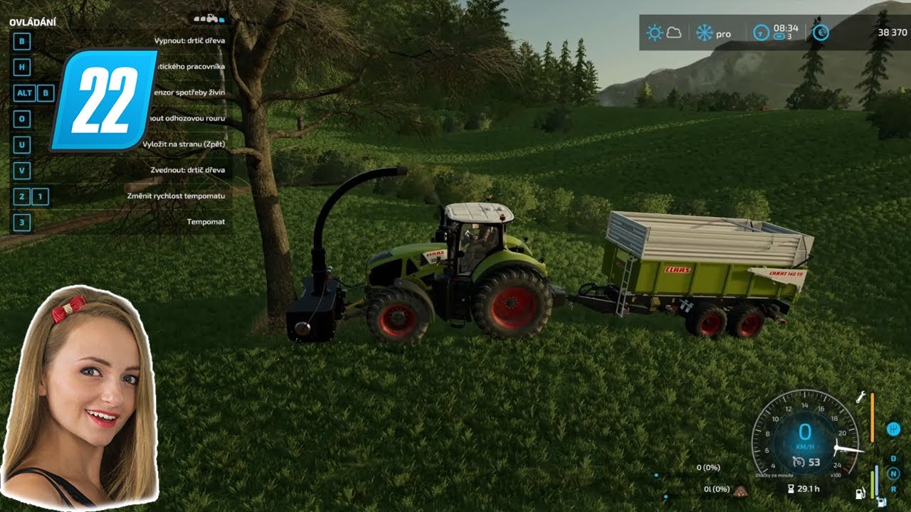 FS22Willamina 8 FIRST USE WOODCHIPPER FOR TRACTOR YouTube