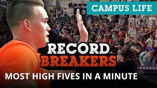 Can We Break the World Record for the Most High Fives in a Minute? - Full Sail University