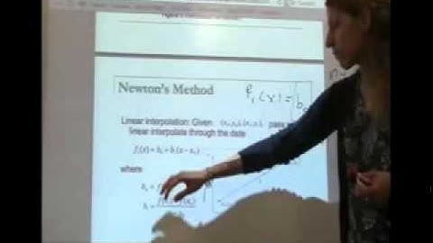 Newton Interpolation part1