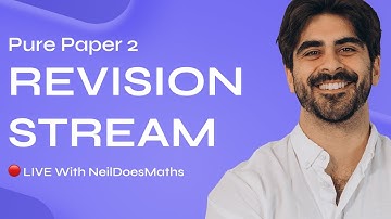 A-Level Maths PURE Paper 2 REVISION | EDEXCEL | 4–9PM | Cram Course