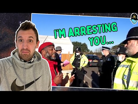 When a Flat Earther Tries to Arrest a Policeman!