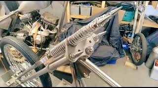 Springer forks by Raw Steel Choppers