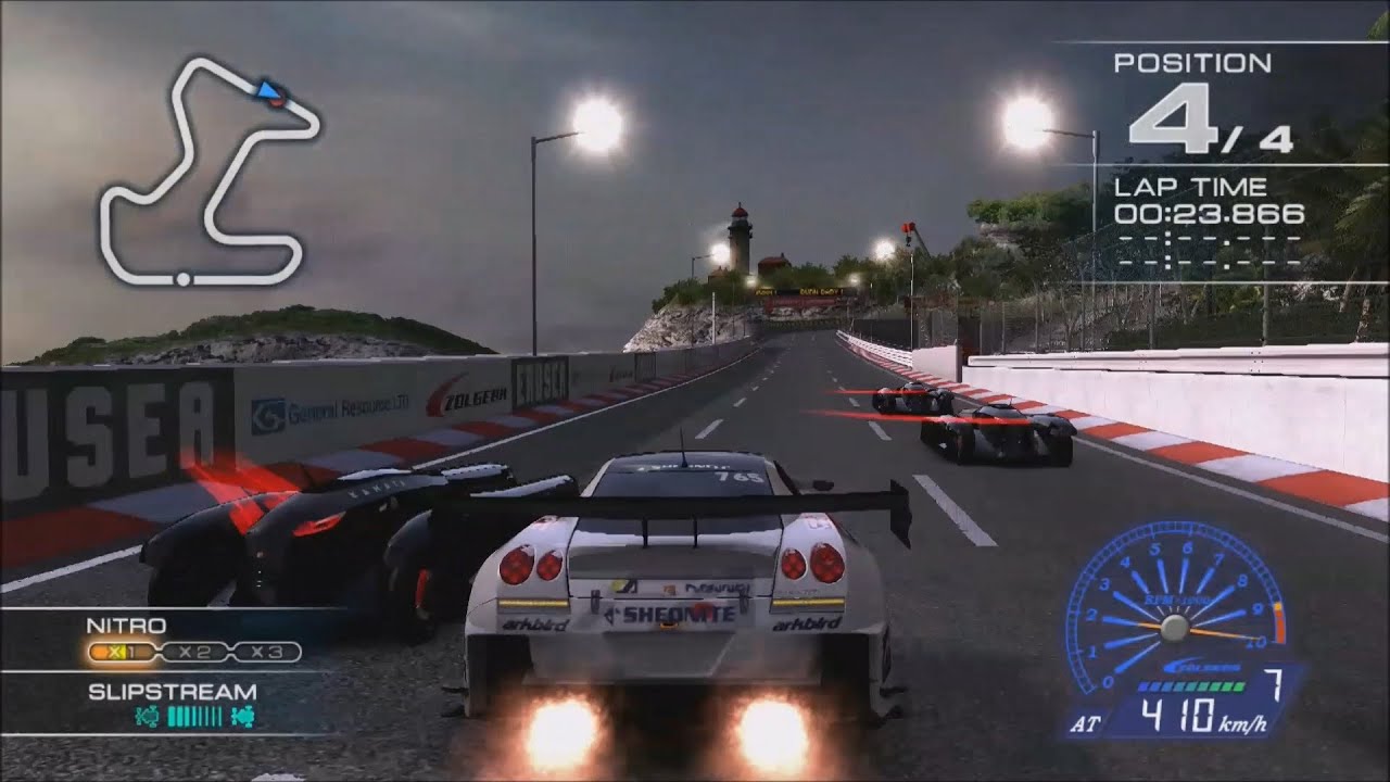 Ridge Racer 7 Ufra Special Event 10 with RC410 [Control view] - YouTube