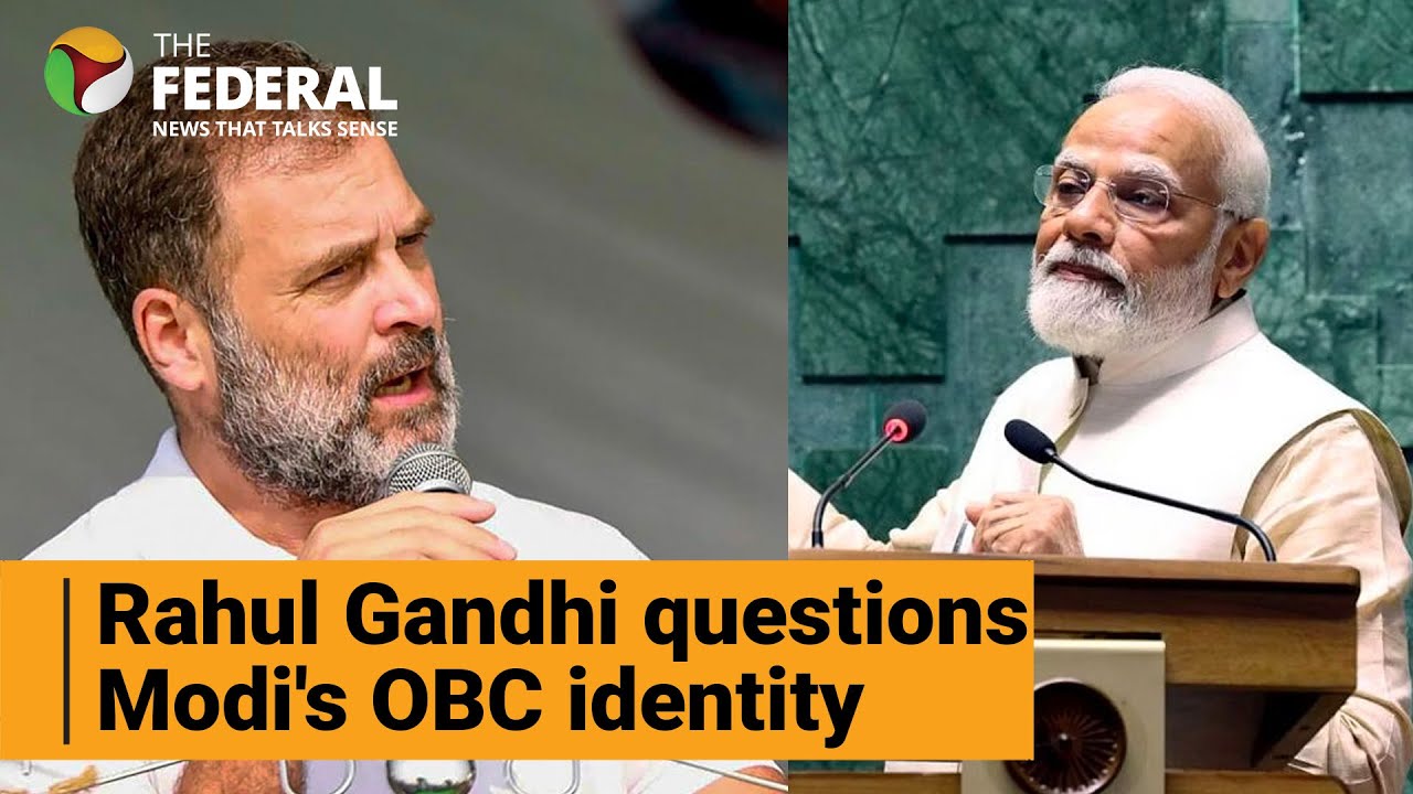 PM Modi not OBC by birth, says Rahul Gandhi | The Federal - YouTube
