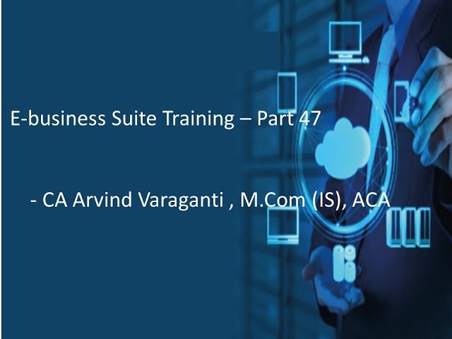 EBS Training Videos  Part 47 - AR-How to create Charge back Invoice in Oracle AR