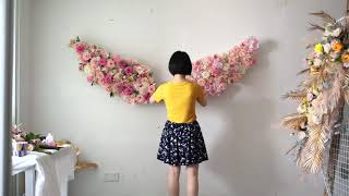 flowers wings