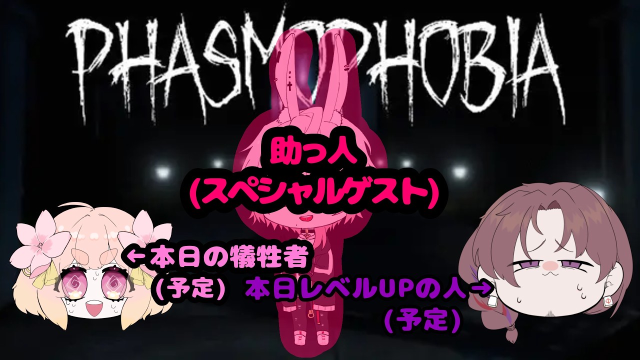 【ゲーム配信】おばけ調査隊…新人隊員のレベル上げ【スペシャルゲスト】　（ふぁずもふぉびあ）