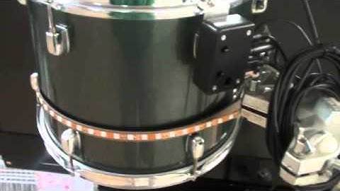 Mono Knights STA - LED Drum Trigger prototype test
