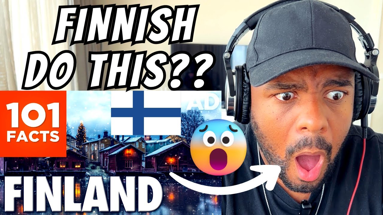 British YouTuber gets Mind Blown by 101 Facts About Finland