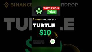 Turtle airdrop | binance new listing update | Turtle crypto | Turtle coin price prediction | #turtle