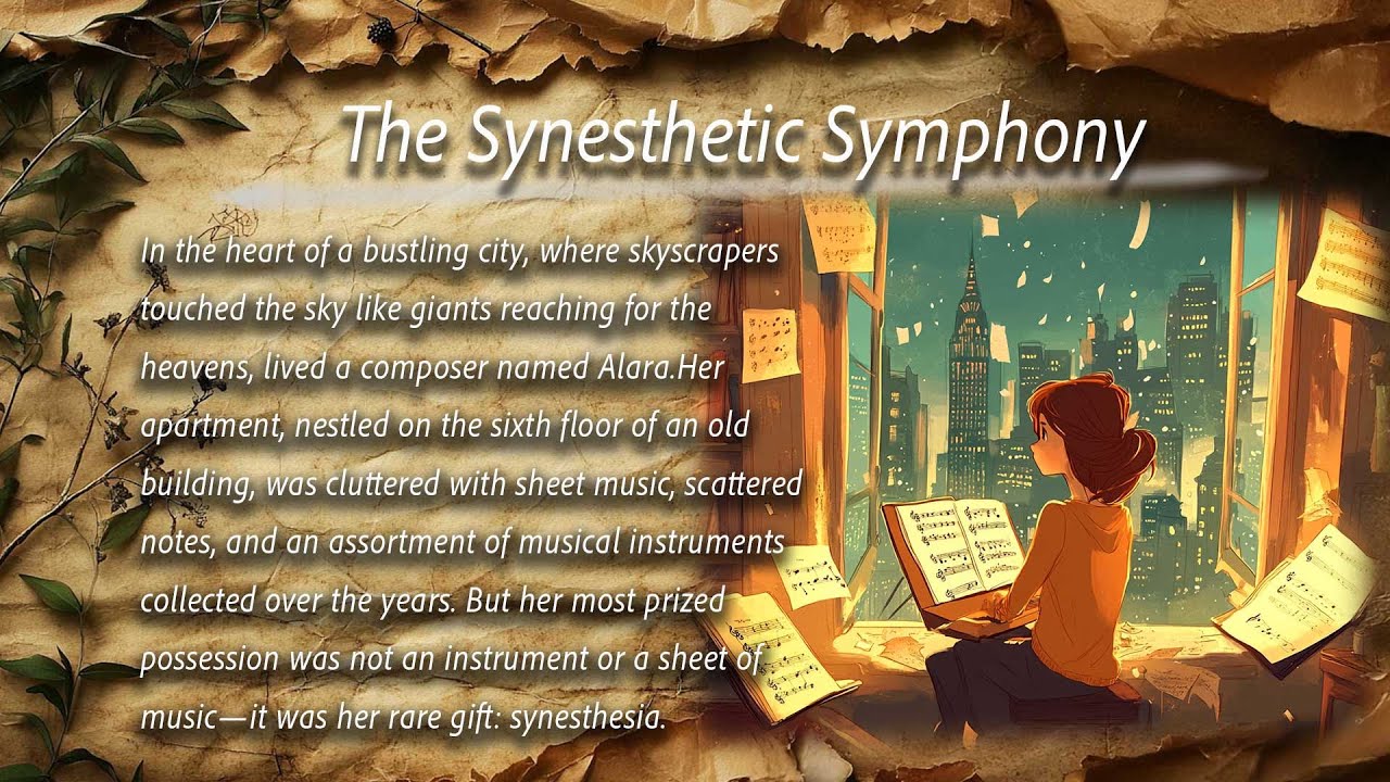 Learn English Through Stories Level 3 | Improve Your English |  The Synesthetic Symphony