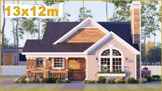 41x40 ft Most Charming Cottage With A Wrap Around Porch & Grill Under Porch | 2 Bedroom Cottage by Arch C Blueprints 14,029 views 3 months ago 20 minutes
