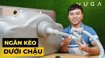 Làm ngăn kéo dưới chậu rửa chén | Thêm không gian và thẩm mỹ