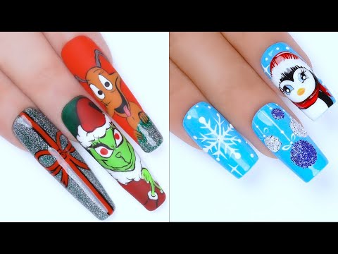 the-most-beautiful-christmas-nail-style-2022-|-nails-unique