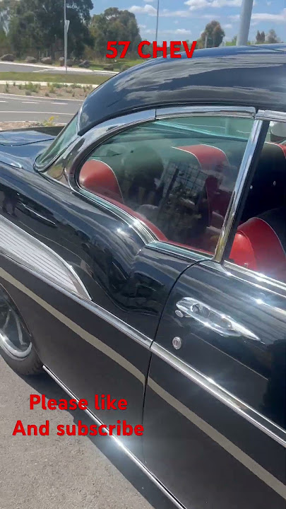 57 CHEV big block 454 Belair Coupe. #viral #shorts