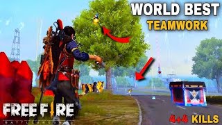 TEAMWORK=BOOYAH!!! 💪3v4 br ranked Booyah! Must✅