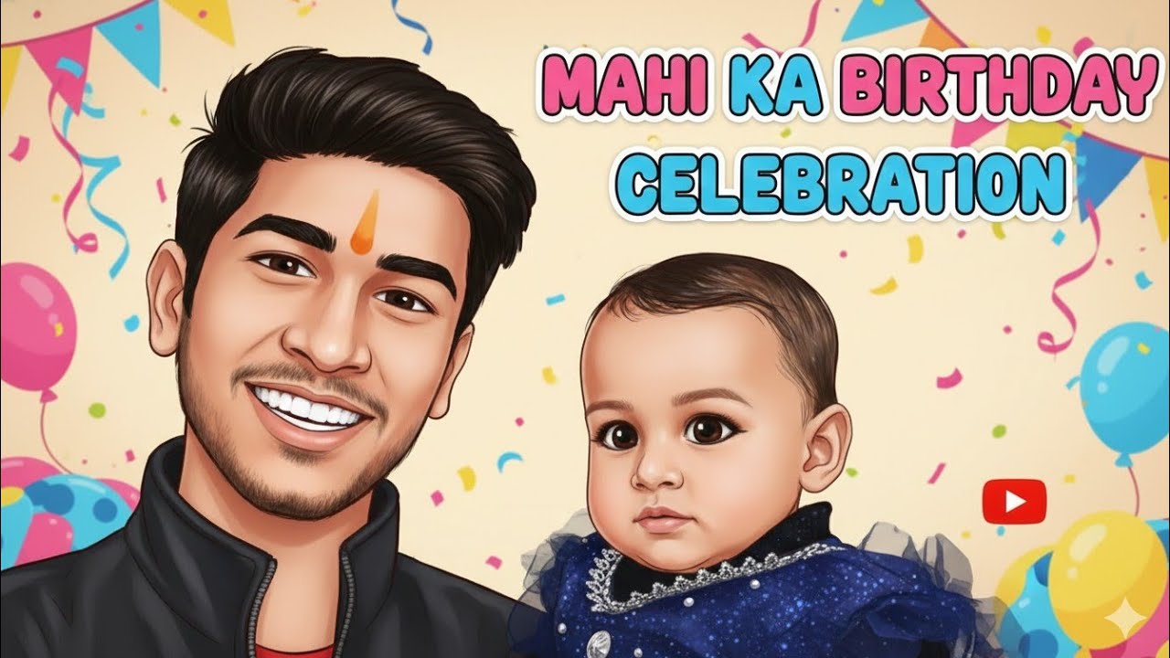 Hamari bhanji ka janmadin 🎂  maja aa gaya 😀 