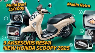 3 NEW  ACCESSORIES FOR THE NEW HONDA SCOOPY 2025 | STARTING FROM ONLY 150,000 🤭