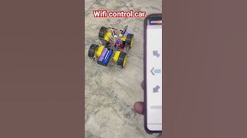 Nodemcu wifi control simple interface #sunrobotronics #shorts #robotics