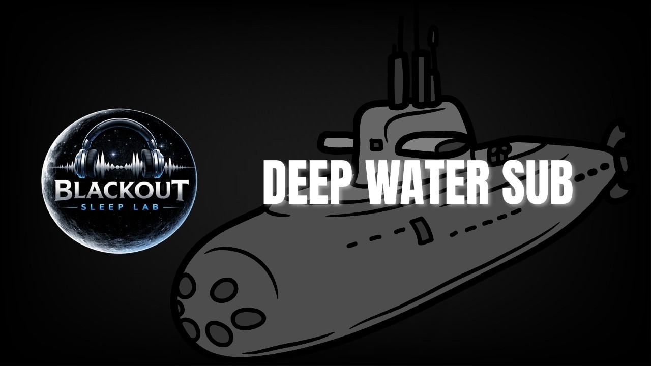 Deep Water Sub Sound Black Screen 8 Hours | Blackout Sleep Lab