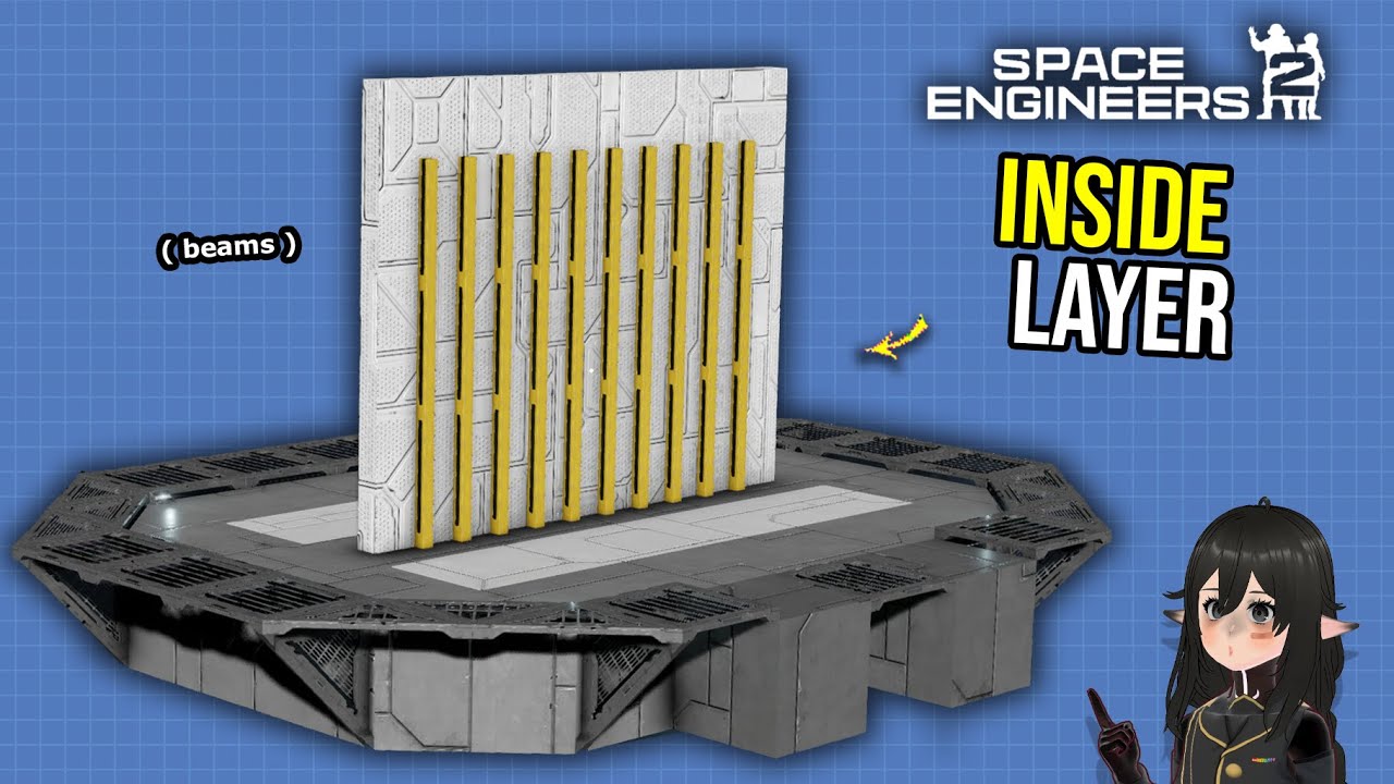Do Bulkhead Beams Help Ship Armor Protection? Space Engineers 2 - YouTube