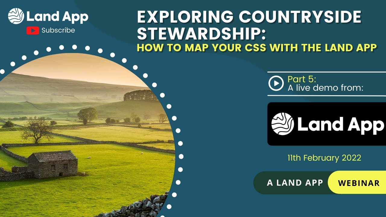 Land App Tutorial Exploring Countryside Stewardship: Part 5 - Land App Demo - YouTube