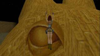 Tomb Raider 1 - Temple of the Cat - corner bug
