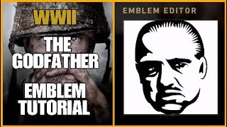 Call of Duty WW2 The Godfather Emblem Tutorial
