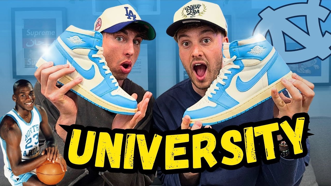 BELLE e INTRAMONDABILI! 🩵Jordan 1 High UNC Reimagined!