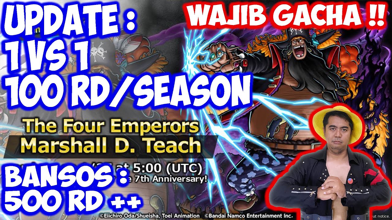 Broken Parah !! EX Blackbeard V2 Skill Global Pertama 1 Map Kena Semua 🔥🔥- One Piece Bounty Rush