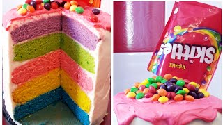 Rainbow Cake How To Make A Rainbow Cake Tort Curcubeu Retete Usoare
