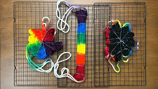 3 Tie Dye Drawstring Backpack Designs (Ideas for my Tie Dye Kit) | New TIE DYE TOOL Inside!
