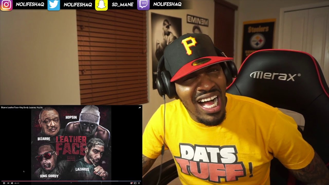 HOPSIN MADE THIS SONG!!! | Bizarre - Leather Face- King Gordy, Lazarus, Hopsin