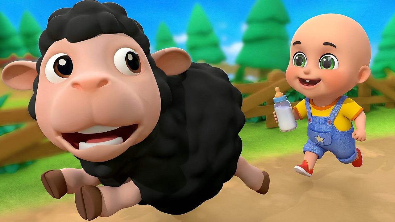 Baaa Baa Black Sheep | Old Macdonald Had a farm | Baby Cartoon and Kids Songs | Baby Bobo