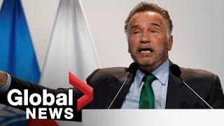 Arnold vs. Donald: Schwarzenegger takes shots at Trump during COP24