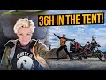 36 hours in the tent at the arctic circle   motorcycle adventure on dempster highway  ep 256