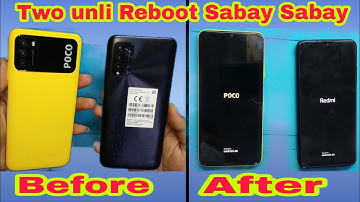 How i Fix Two Dead Boot Phone Pocom3 & Redmi 9t Successfull To Unli Reboot ! Amazing Result !