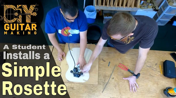 A Student Installs a Simple Rosette