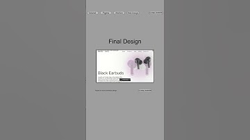 "Figma UI Animation Tutorial | Violet AirPods Collection Website 💜🎧"    #shorts