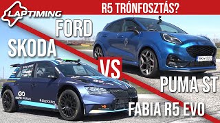 R5 trónfosztás? - Skoda Fabia R5 vs. Ford Puma ST (Laptiming ep.174)