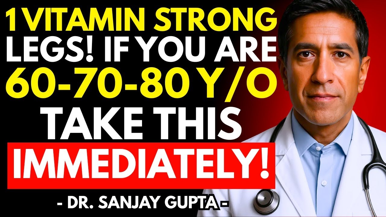 The Vitamin That Keeps Your Legs Strong Even at 94, According to Dr. César Lozano