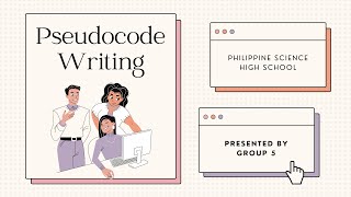 PSEUDOCODE WRITING