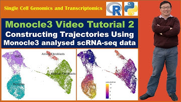 Monocle3 Video Tutorial 2: Constructing Trajectories using Monocle3 analysed scRNA-seq data