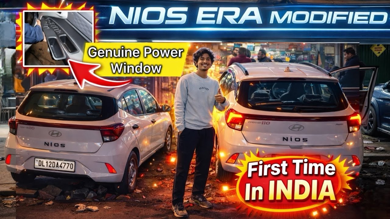 Grand i10 Nios Base Model Modification Grand i10 Nios Modified With ...