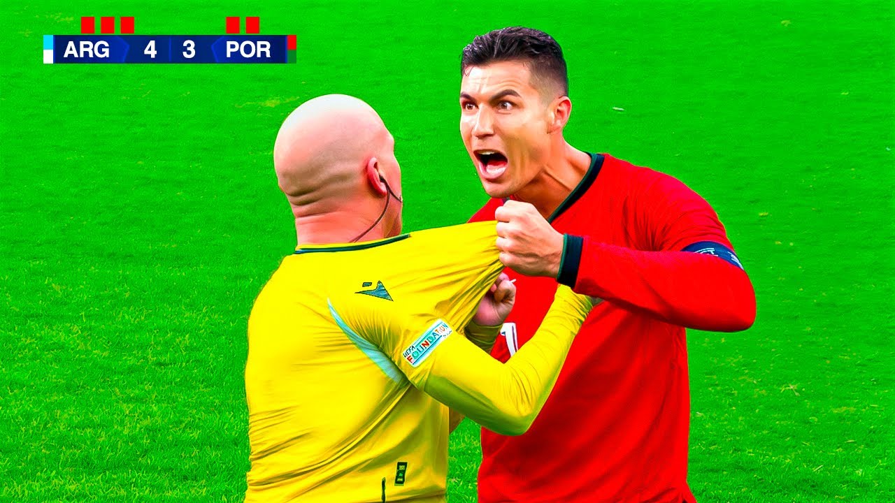 Quando Jogadores de Futebol Brigam com Árbitros