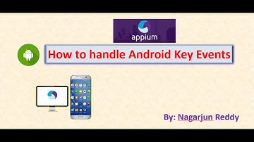 How to Handle Android Key Events
