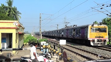 Fast & Furious Old Conversation Katwa Bandel Emu Local Train Passing Through Railgate #viral