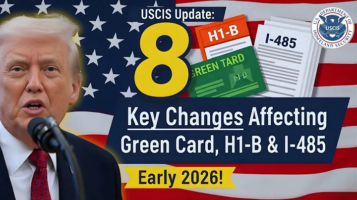 USCIS Update: 8 Major Changes Impacting Green Cards, H-1B & I-485 in Early 2026